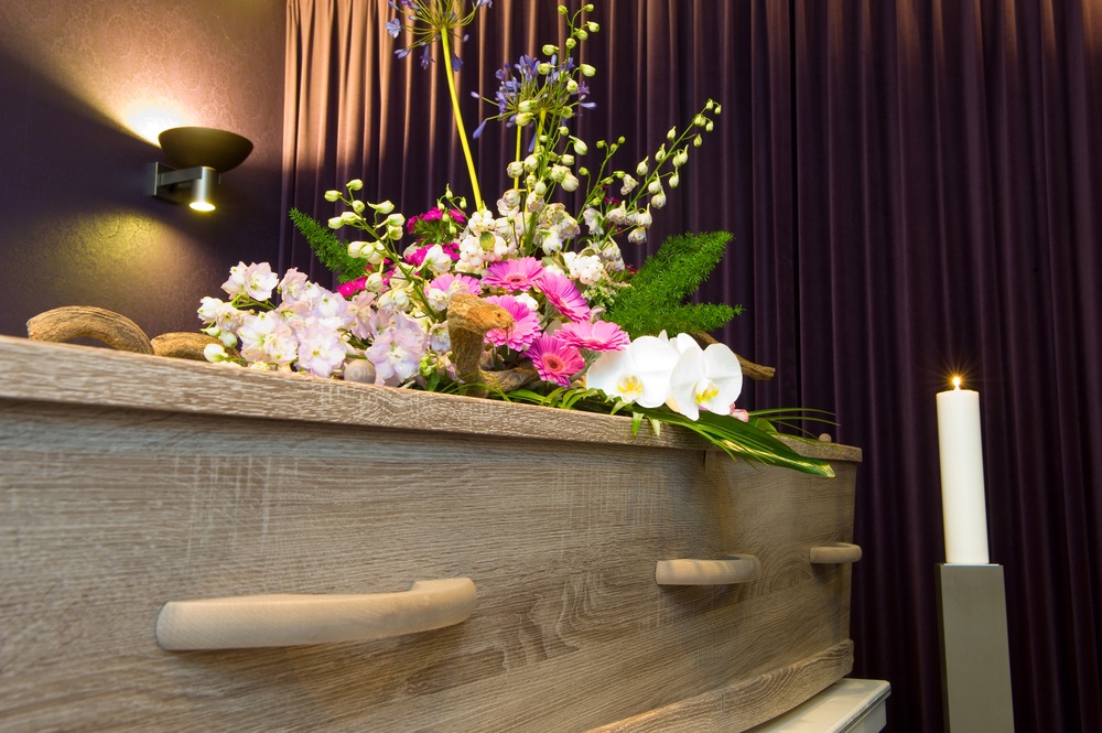 coffin-flower-arrangement-morgue