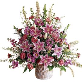 Leaf and Petals Basket