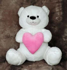 Giant Heart Teddy Bear