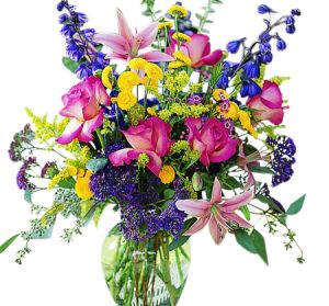 Mixed Bouquet with Roses