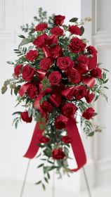 Radiant Reds Standing Spray