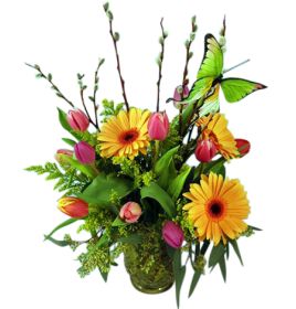 Spring Butterfly Bouquet