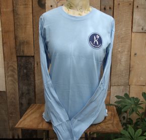 Kremp Florist Blue Long Sleeved Shirt