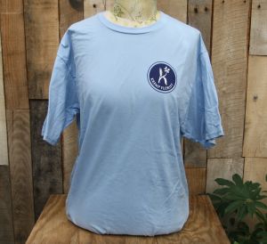 Kremp Florist Blue Short Sleeved Shirt