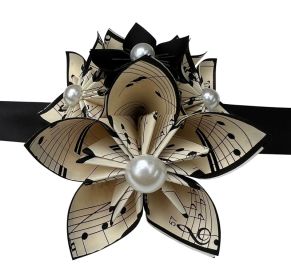 Music Lovers Flower Wristlet Corsage 