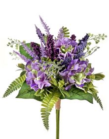 Silk Hydrangea and Astilbe Clutch Bouquet