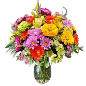 Summer Blooms Vase