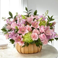 Pastel Charm Basket - Deluxe