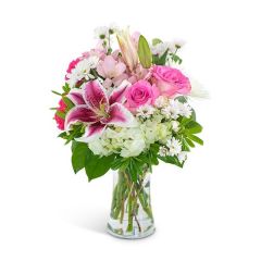 Watercolor Memory Bouquet
