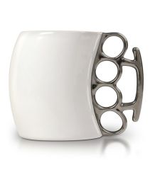 FistiCup - Brass Knuckle Coffee Mug