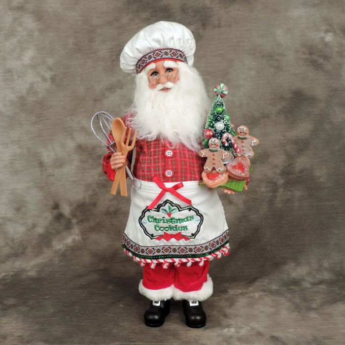 Christmas Cookies Santa tabletop Figurine