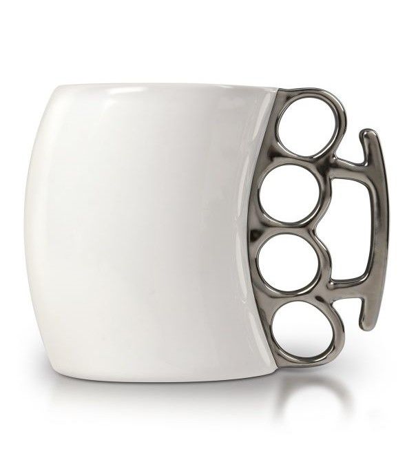 FistiCup - Brass Knuckle Coffee Mug